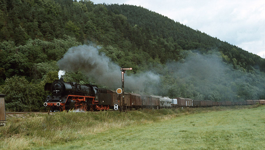 41 1182 mit Dg 55445 bei Uhlstädt, 06.09.1985